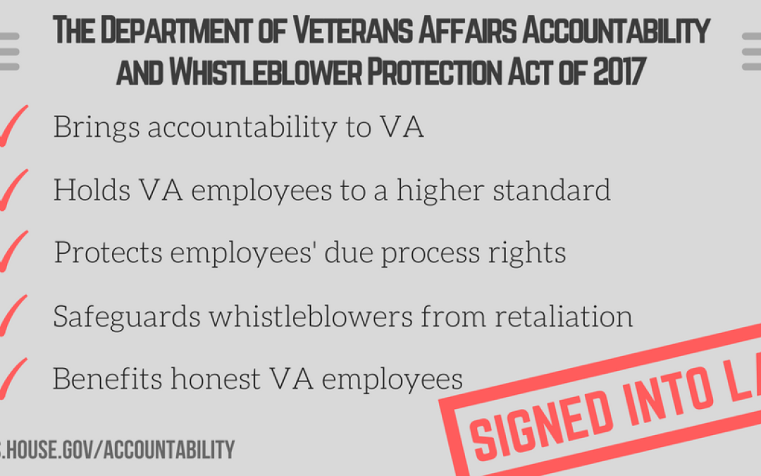 Higgins Issues Statement on VA Accountability Act Becoming Law