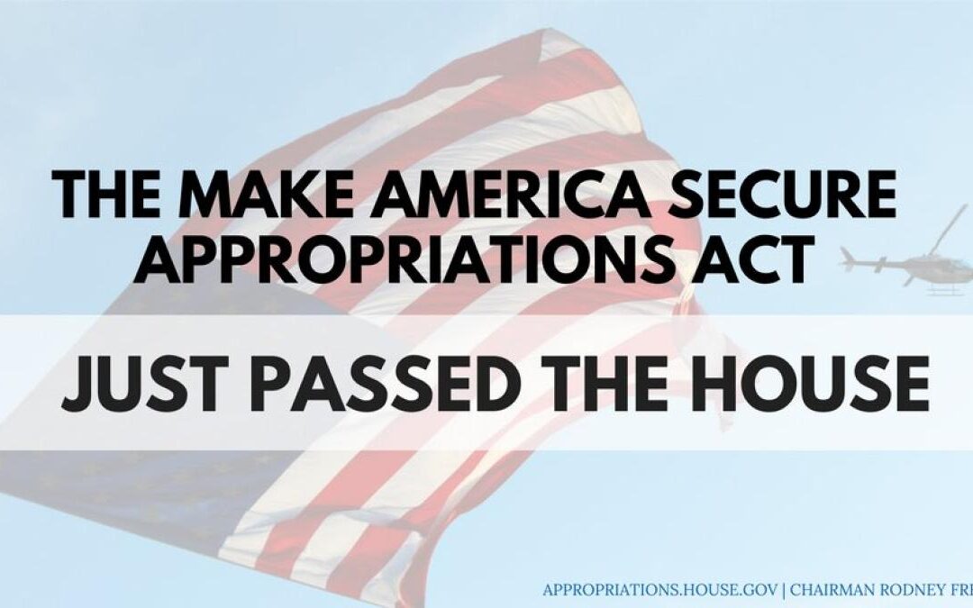 Higgins Issues Statement on Make America Secure Appropriations Act