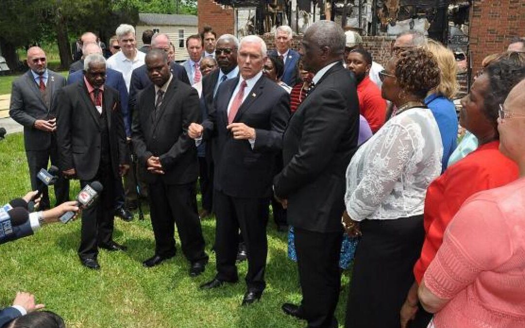 Higgins Joins Vice President Pence in St. Landry Parish