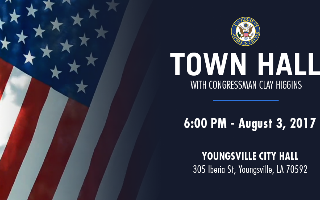 Higgins to Hold Town Hall in Youngsville