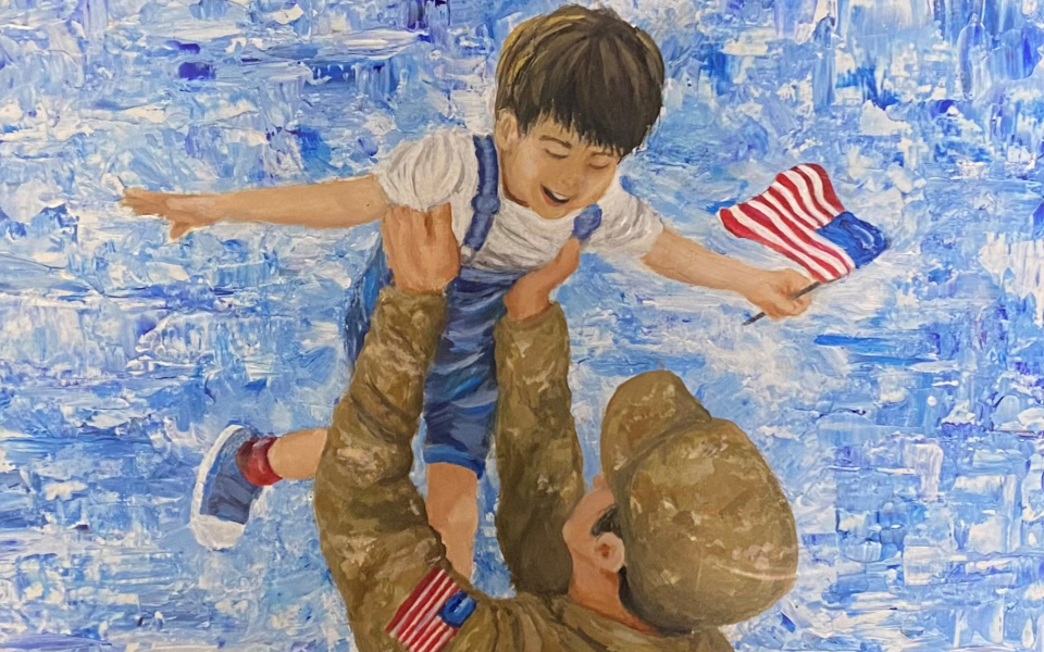 Worth Fighting For   2022 Congressional Art Competition